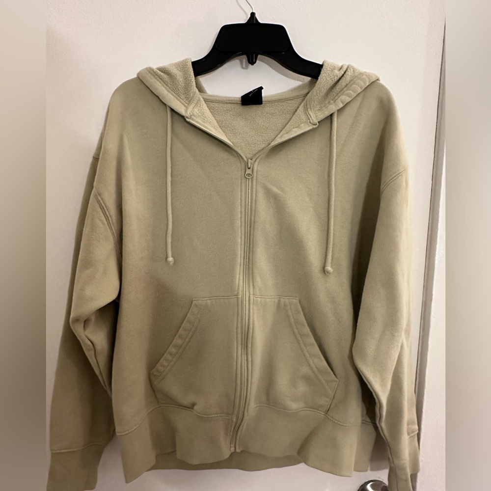 Light Green Zip Up